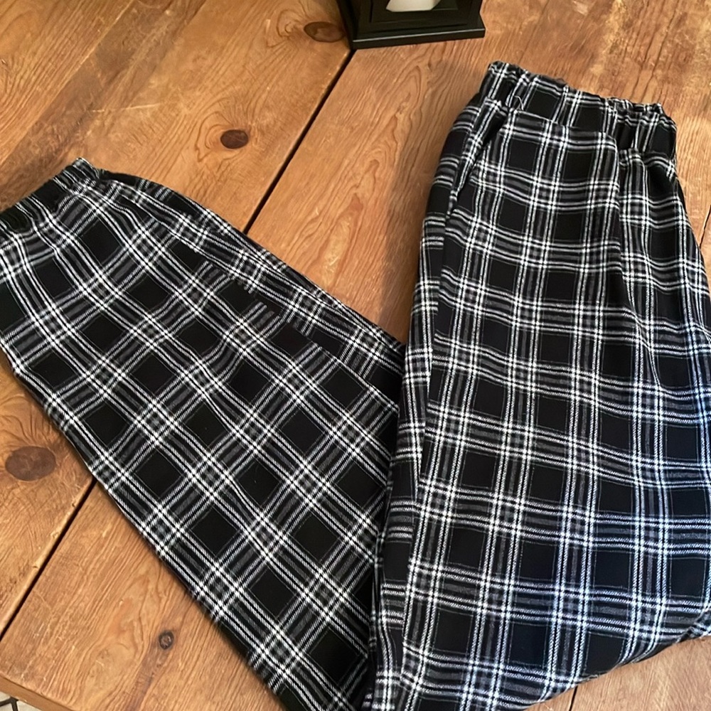 Women’s Cotton Plaid Jogger